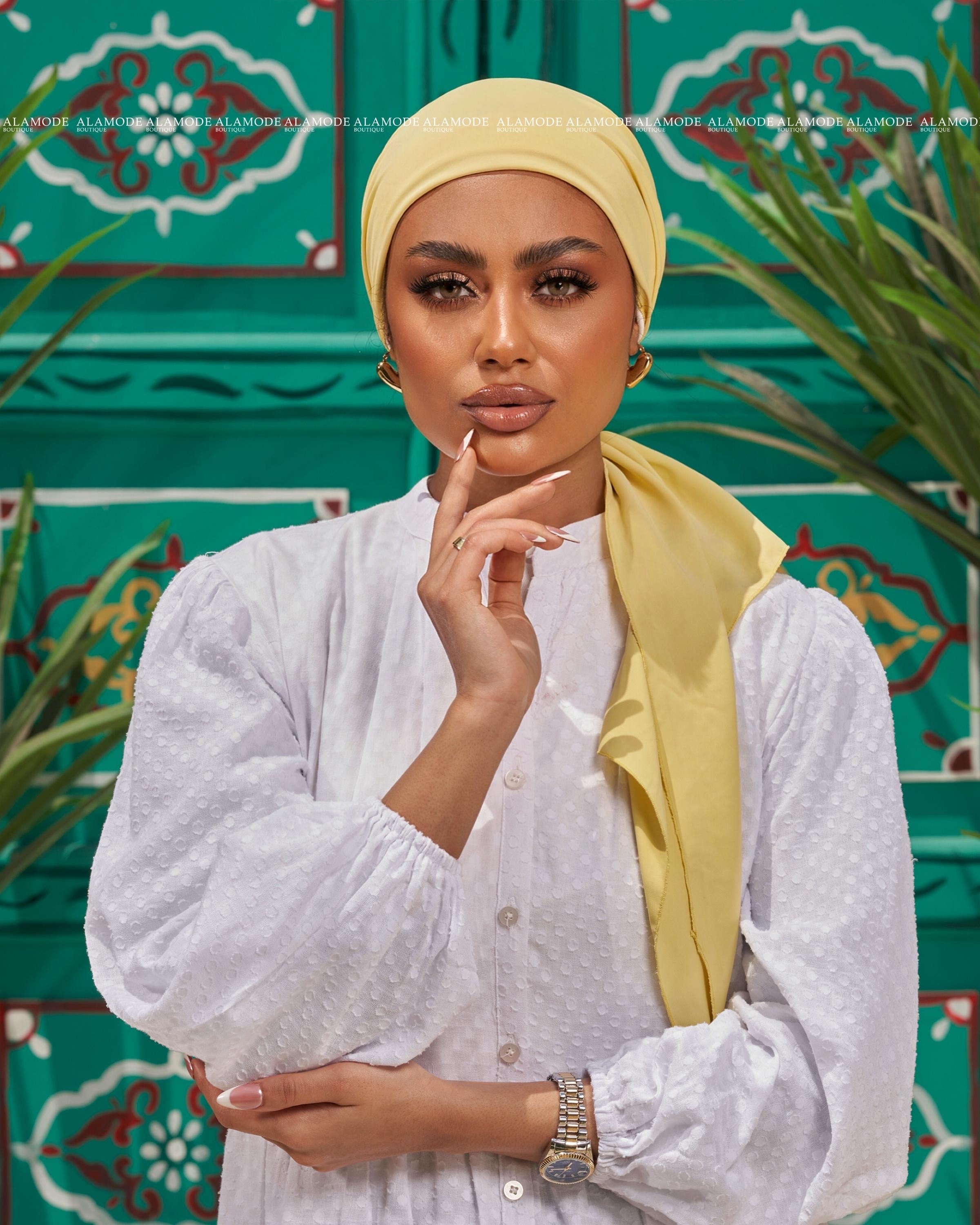 Butter Yellow Mini Tie