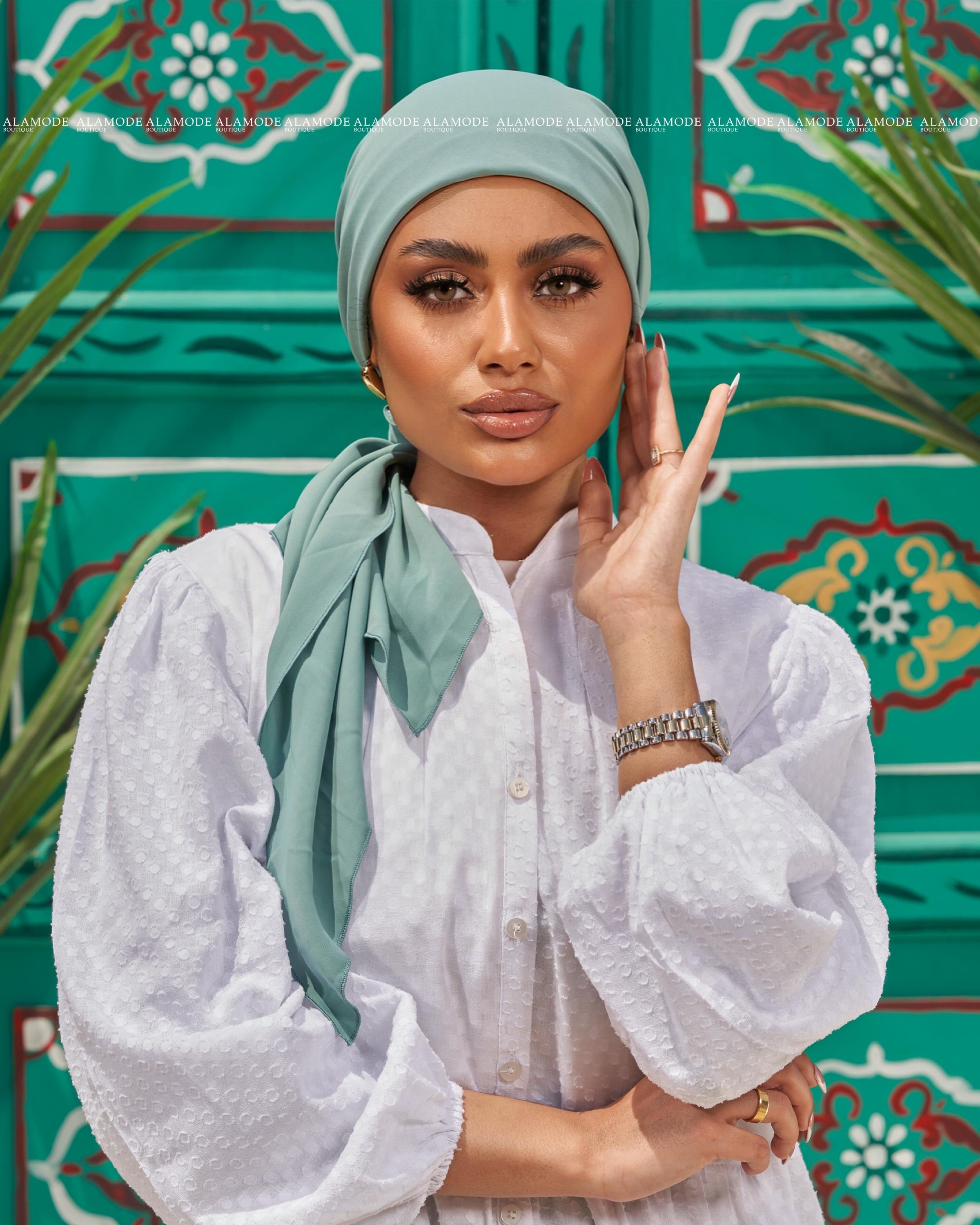 Mint Blue Mini Tie