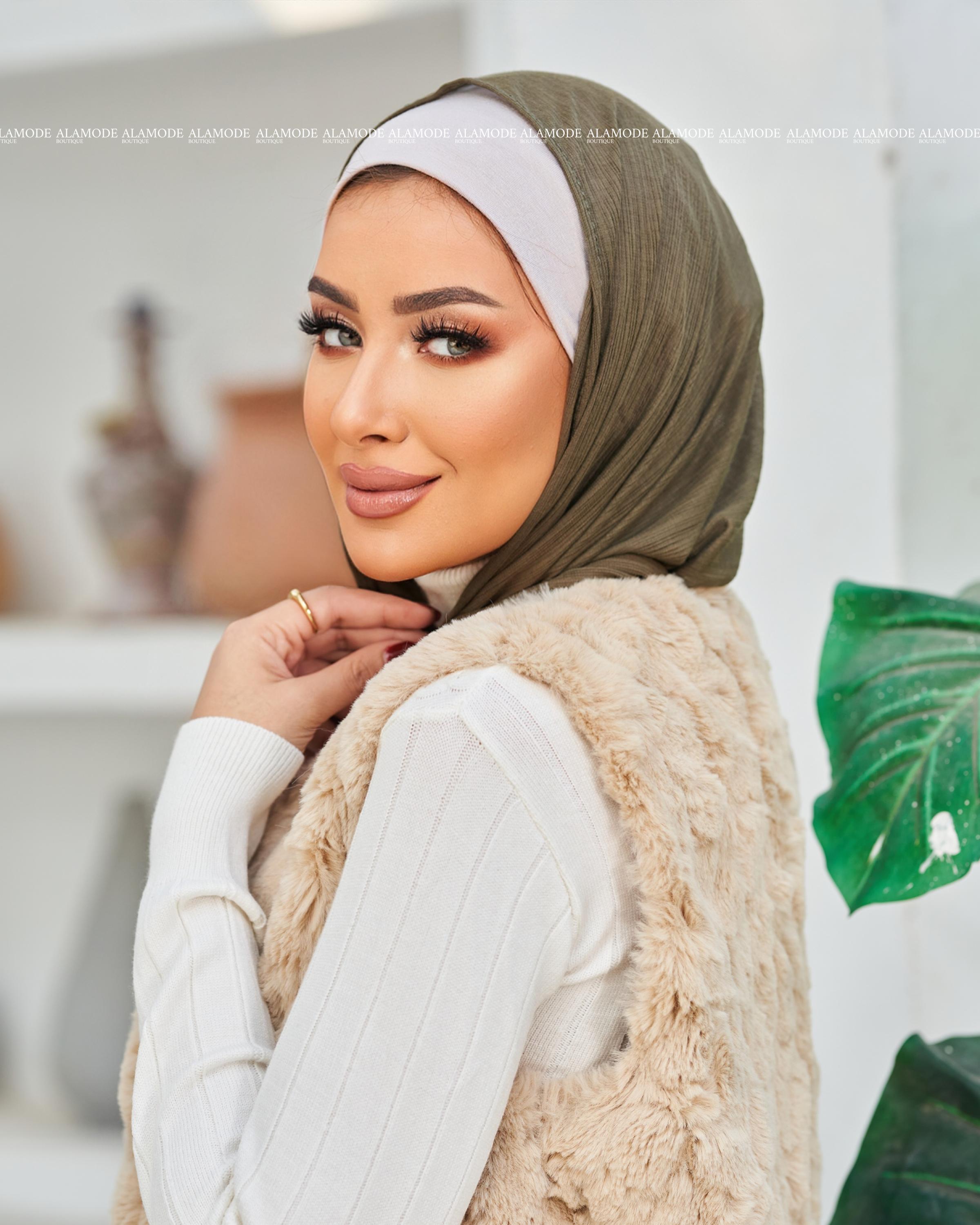 Olive Easy Scarf