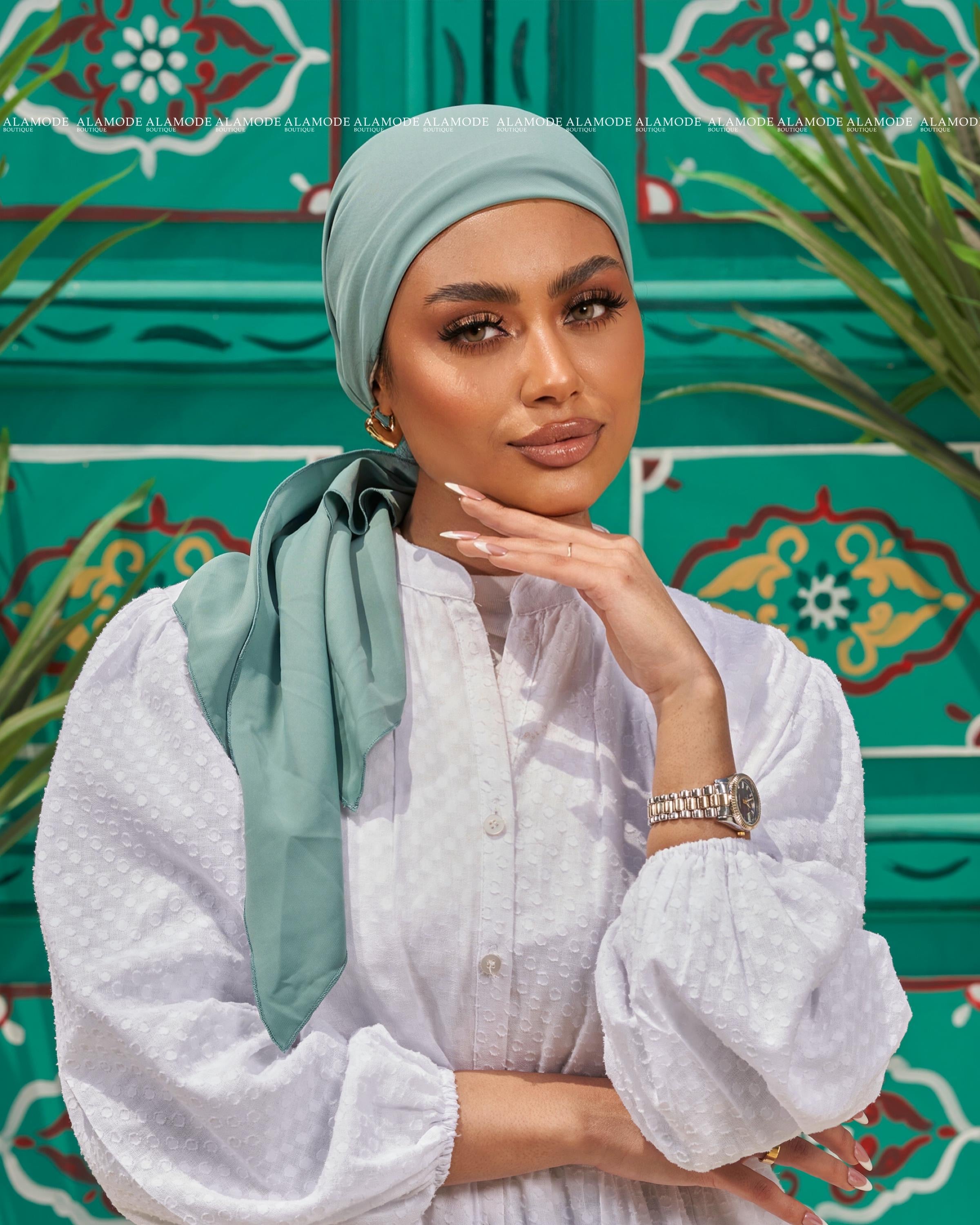 Mint Blue Mini Tie