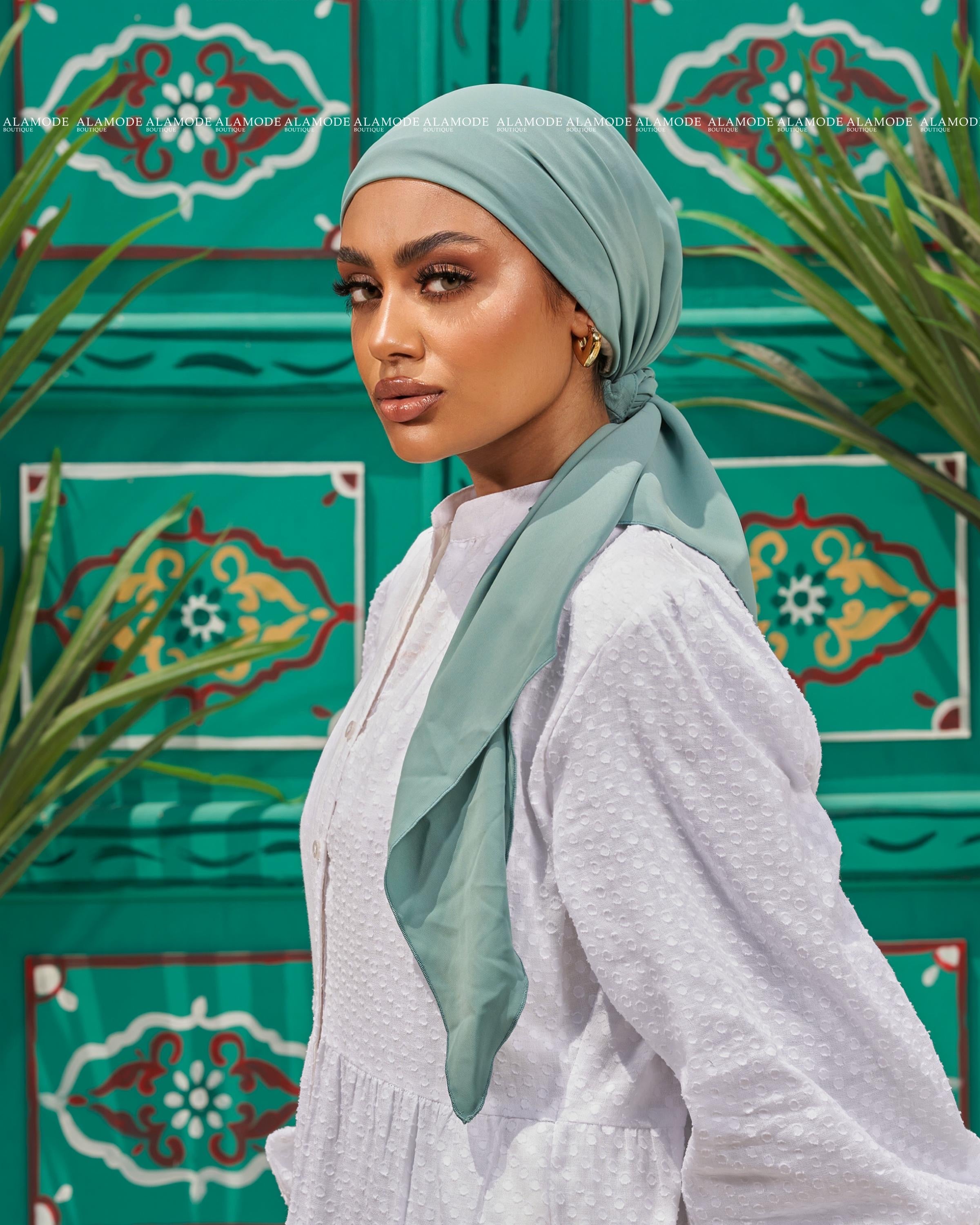 Mint Blue Mini Tie