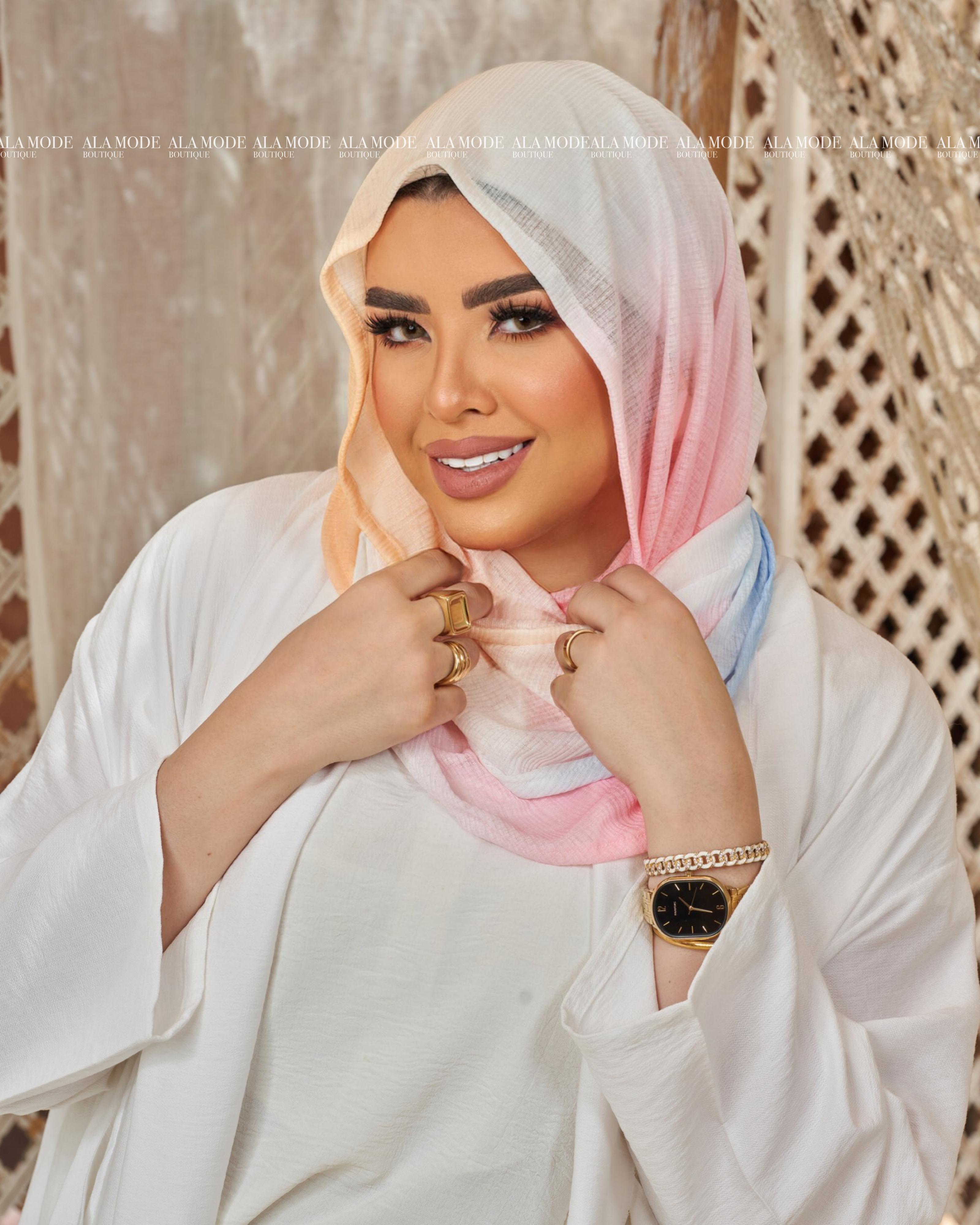 Pastel Easy Scarf