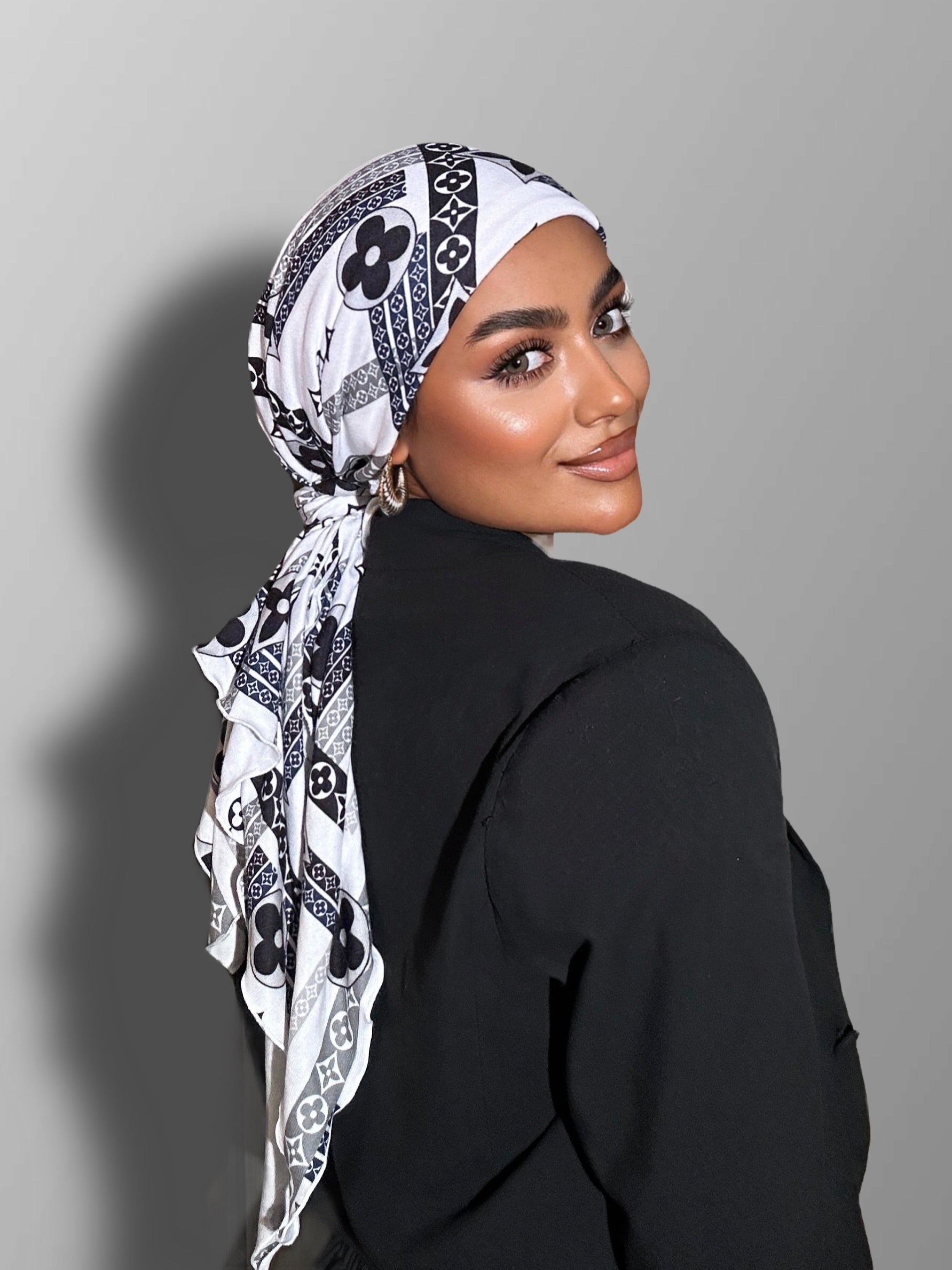 Black & White Mini Tie