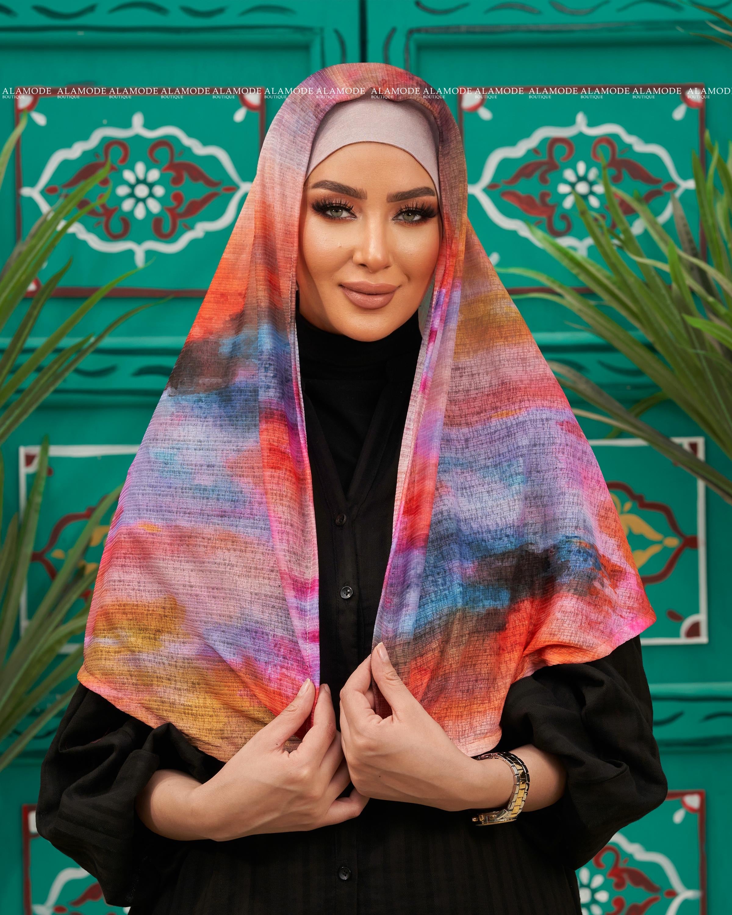 Eloise Gradient Easy Scarf 1