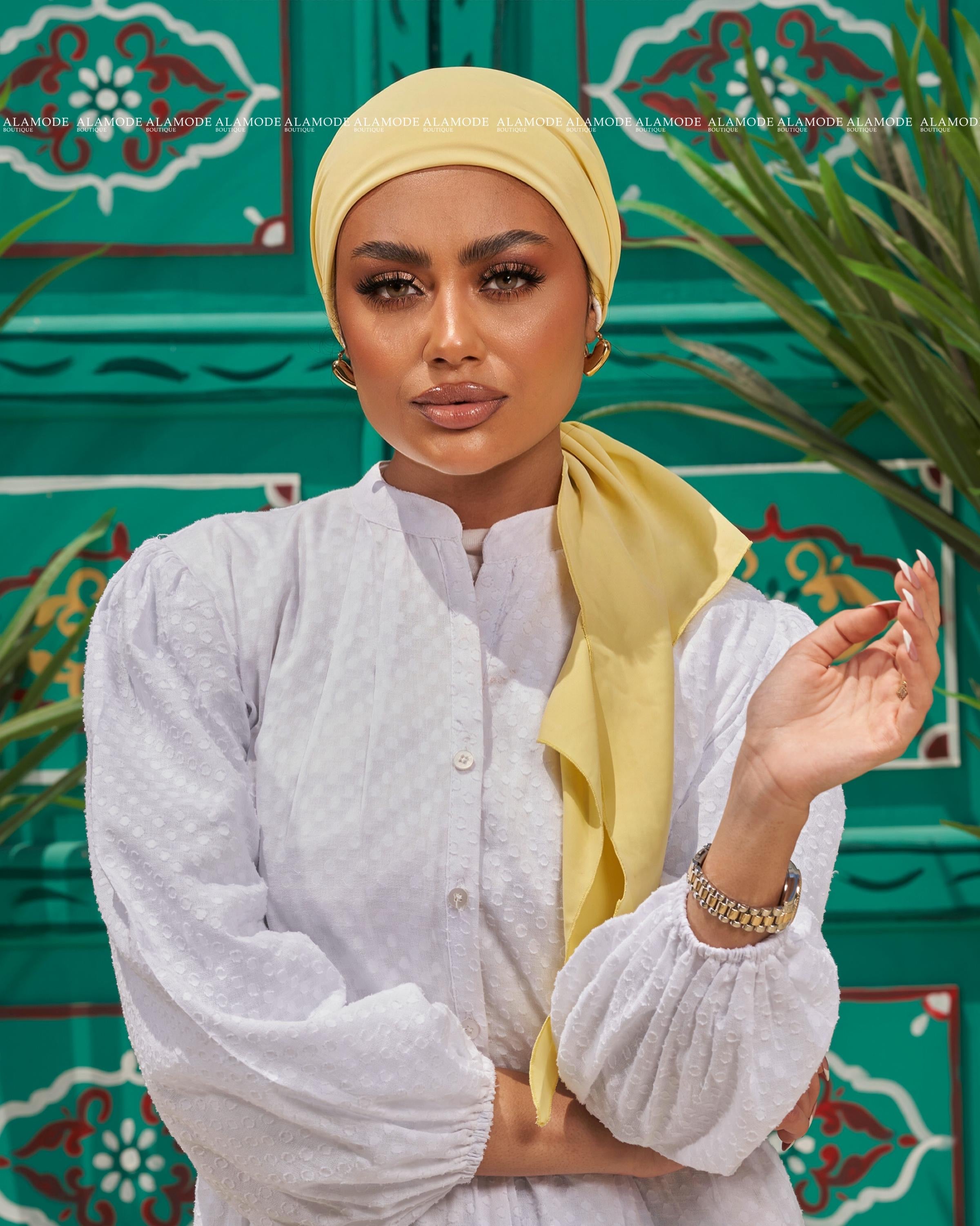Butter Yellow Mini Tie