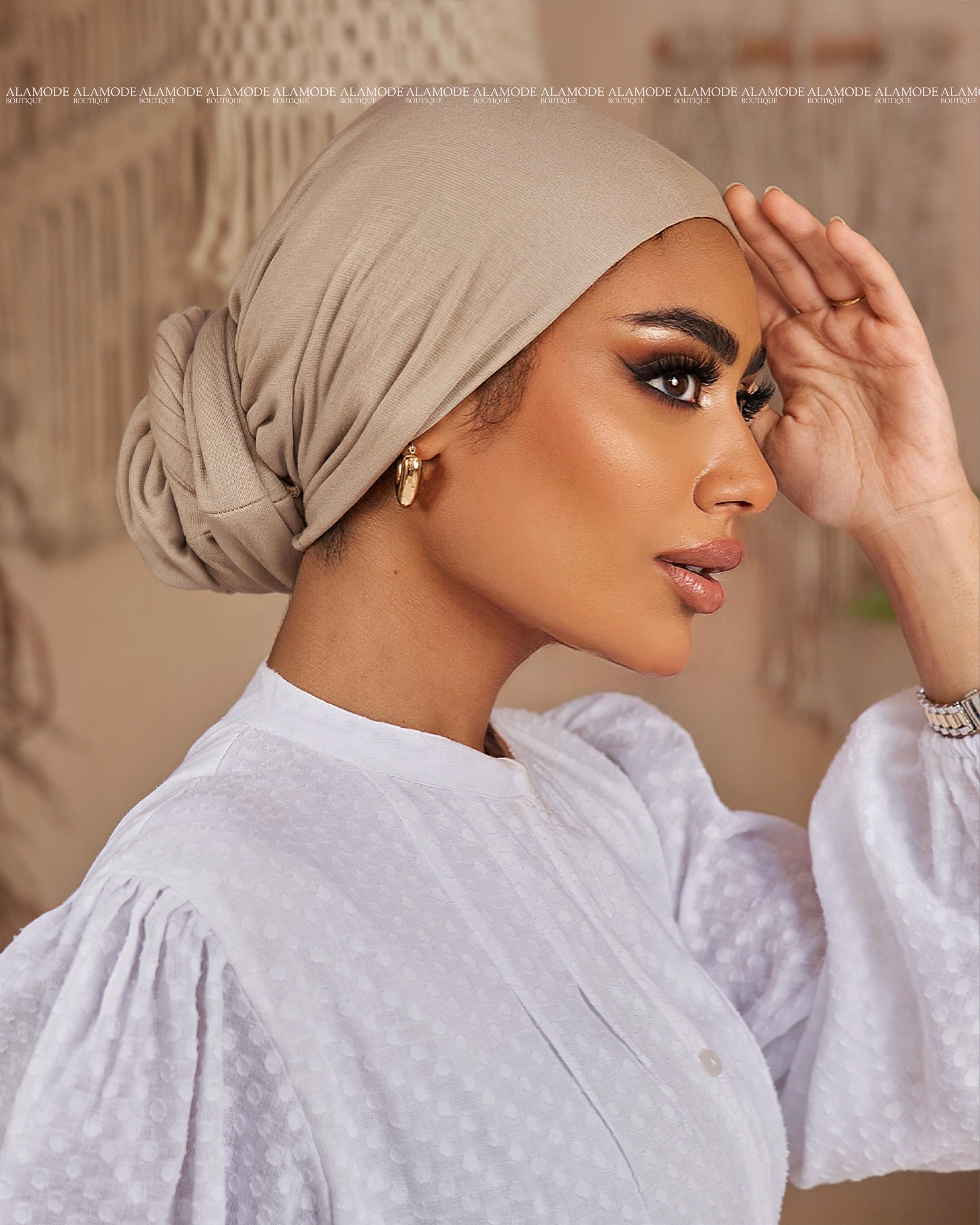Beige Back Twist