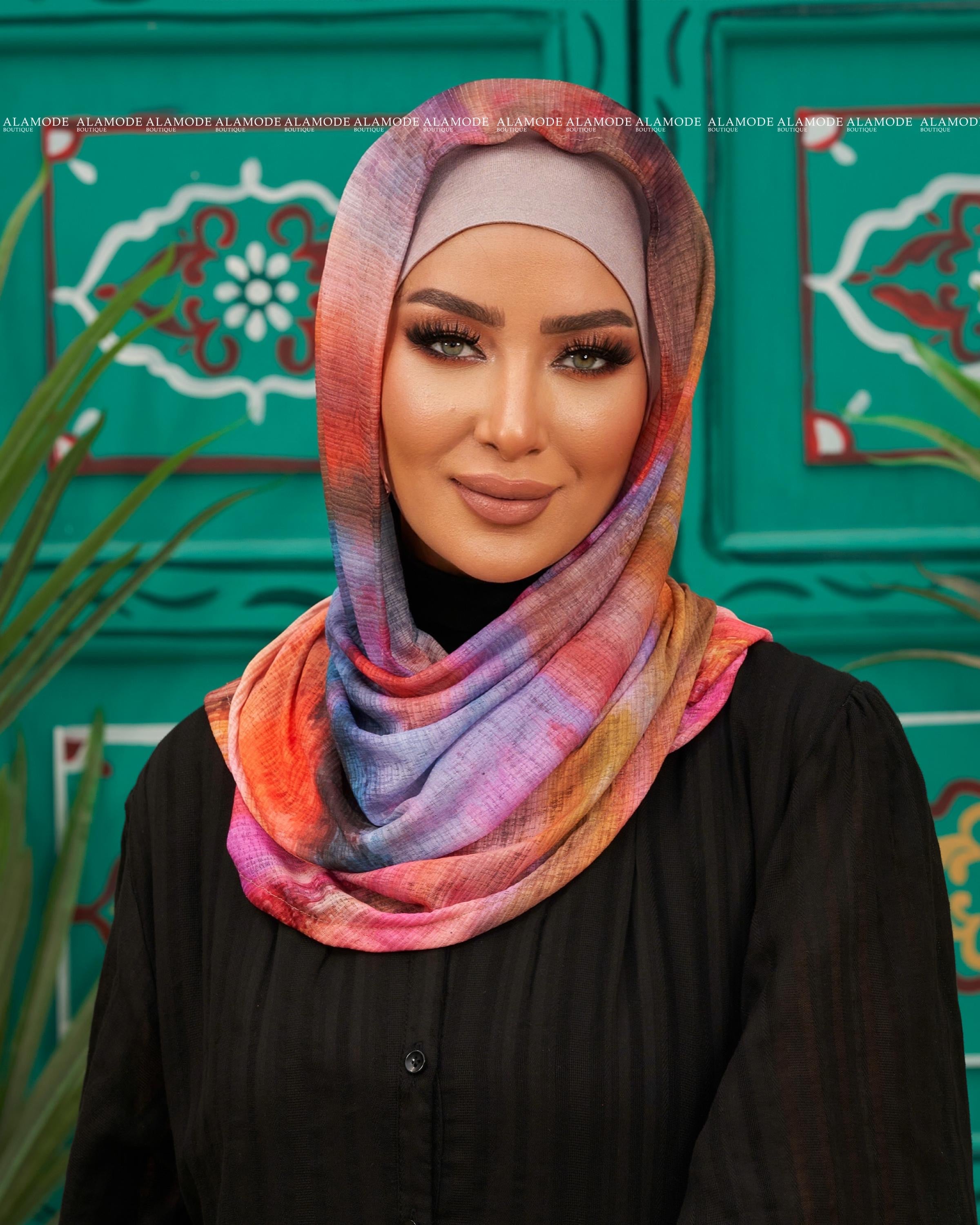 Eloise Gradient Easy Scarf 1
