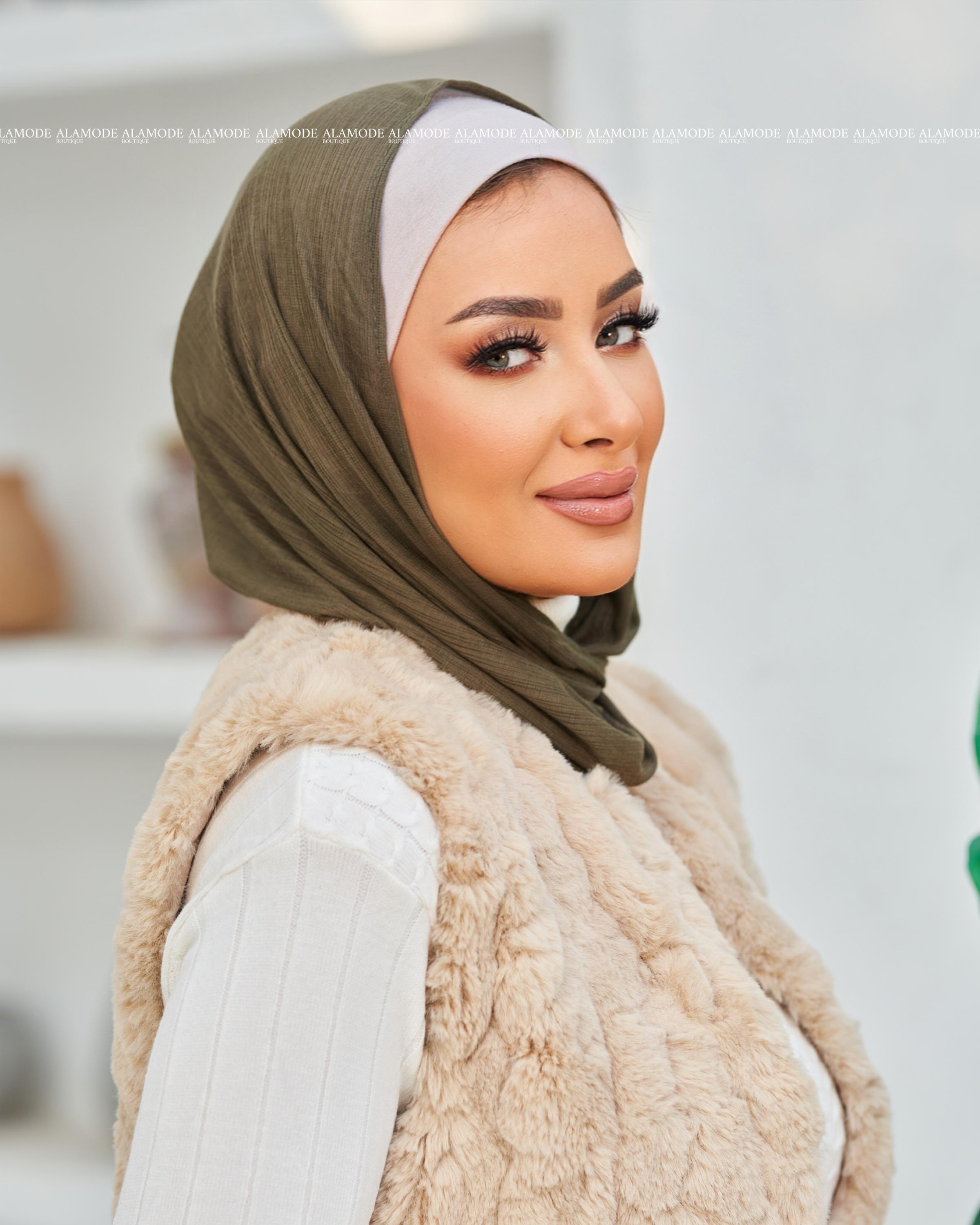 Olive Easy Scarf