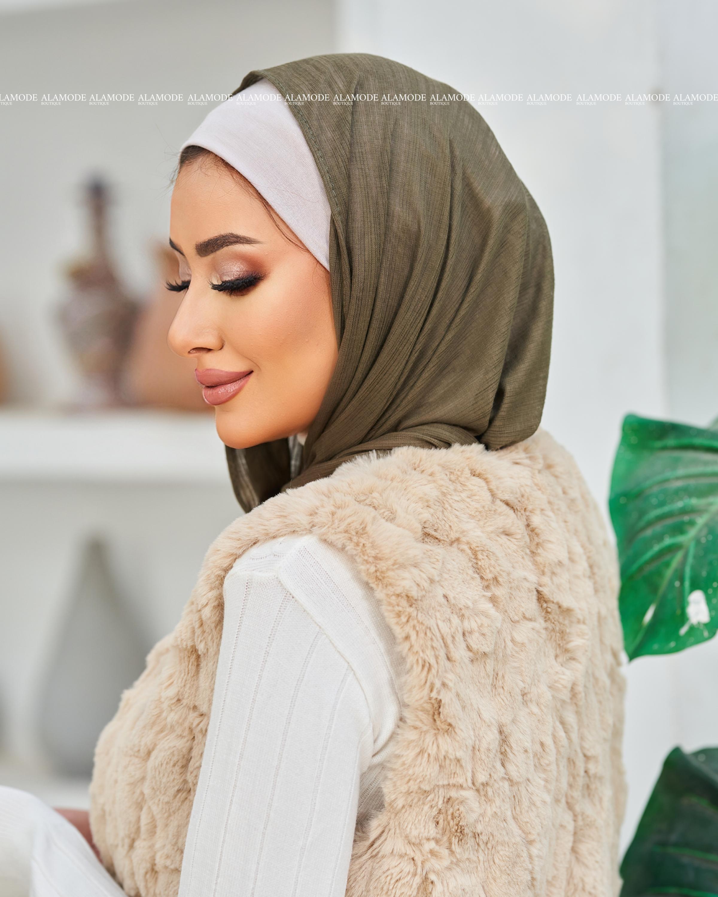 Olive Easy Scarf