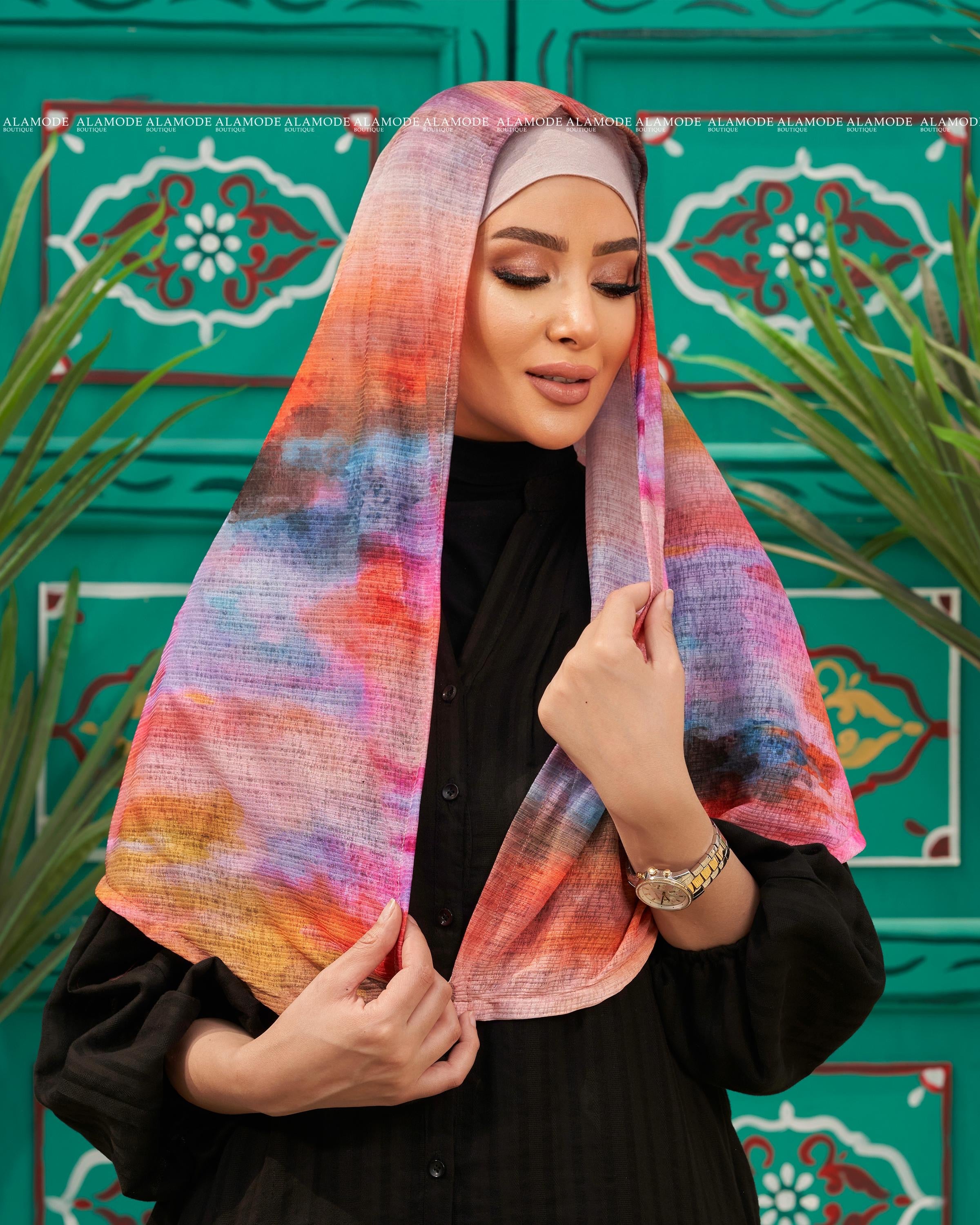 Eloise Gradient Easy Scarf 1