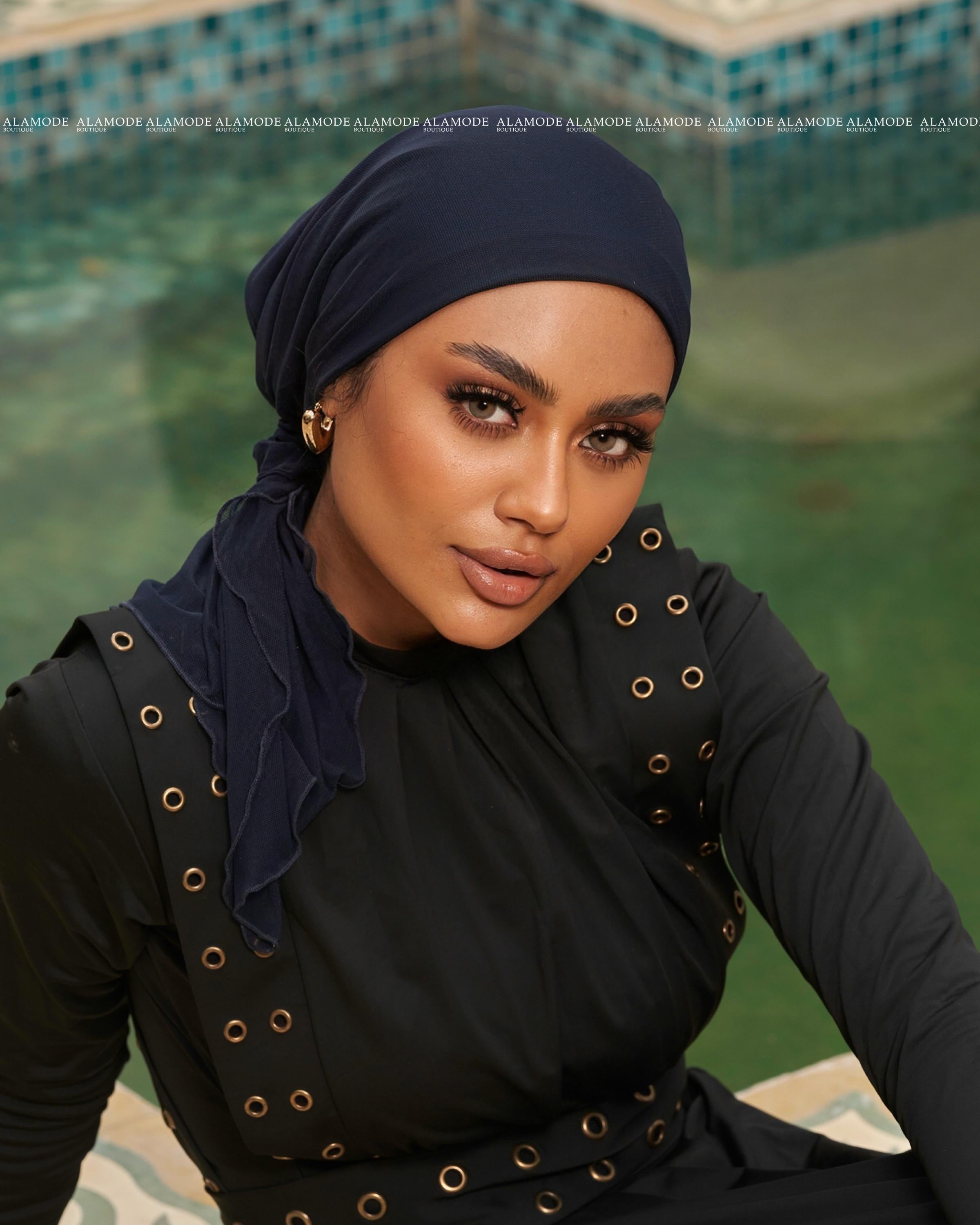 Navy blue Swim Mini Tie