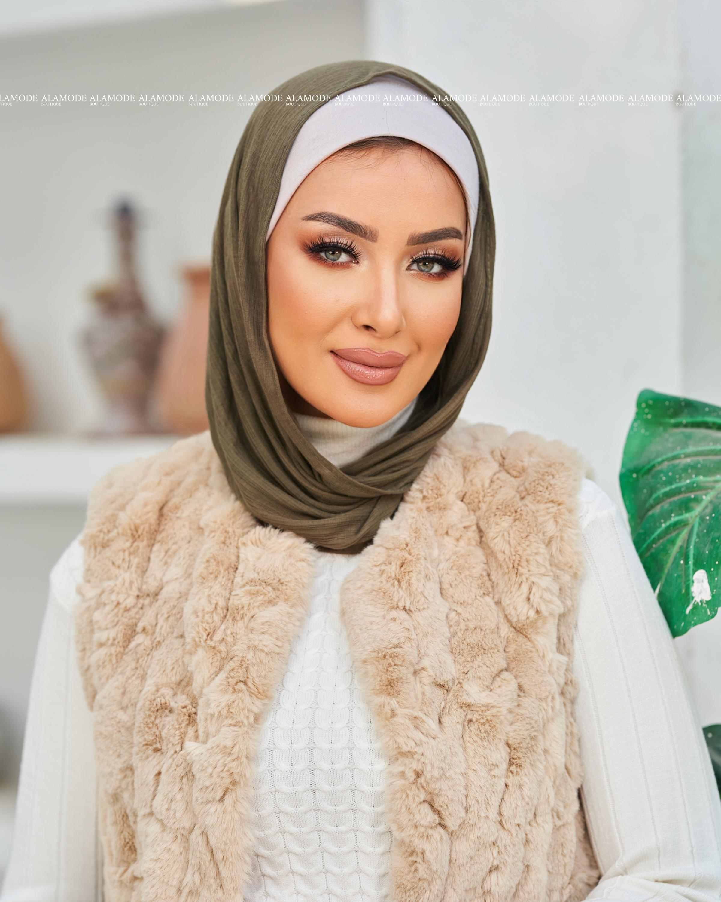 Olive Easy Scarf