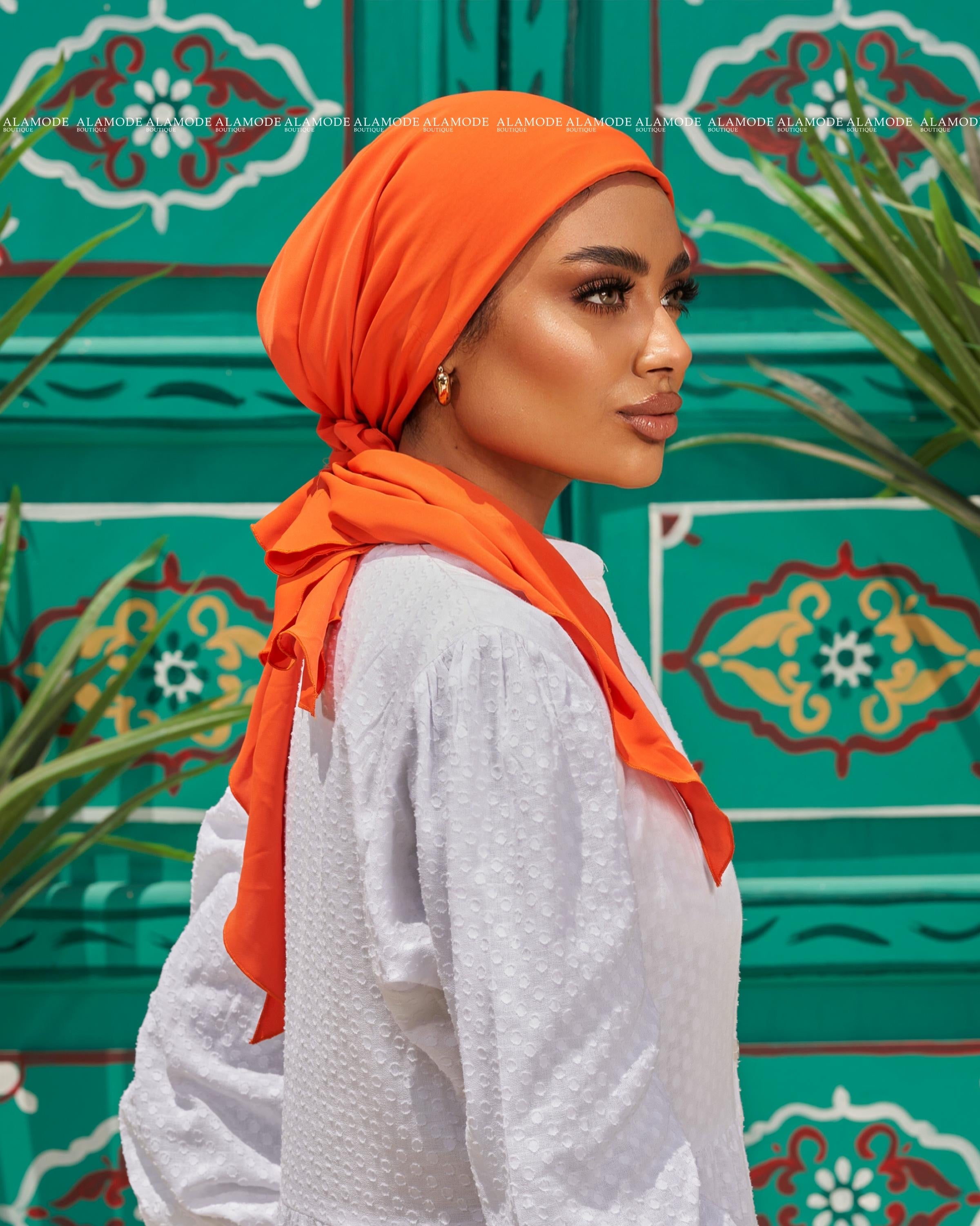 Orange Mini Tie