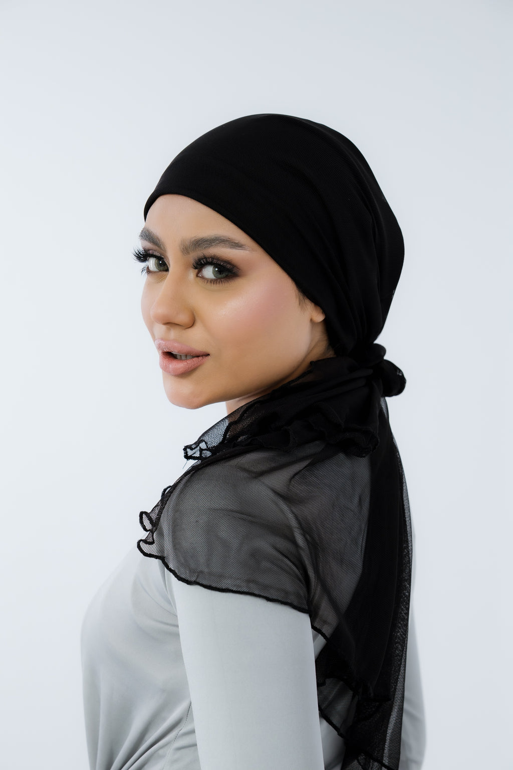 Tulle Swim Turban (1106)