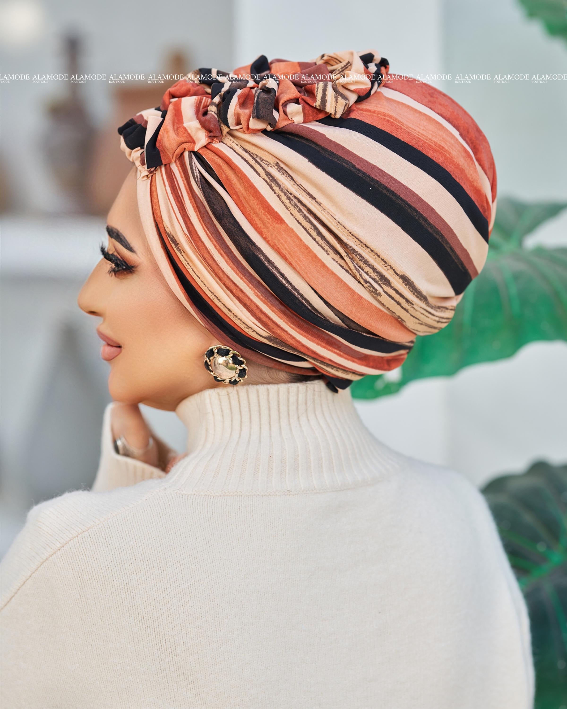 Della Fluffy Turban (2359)