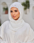Offwhite Easy Scarf