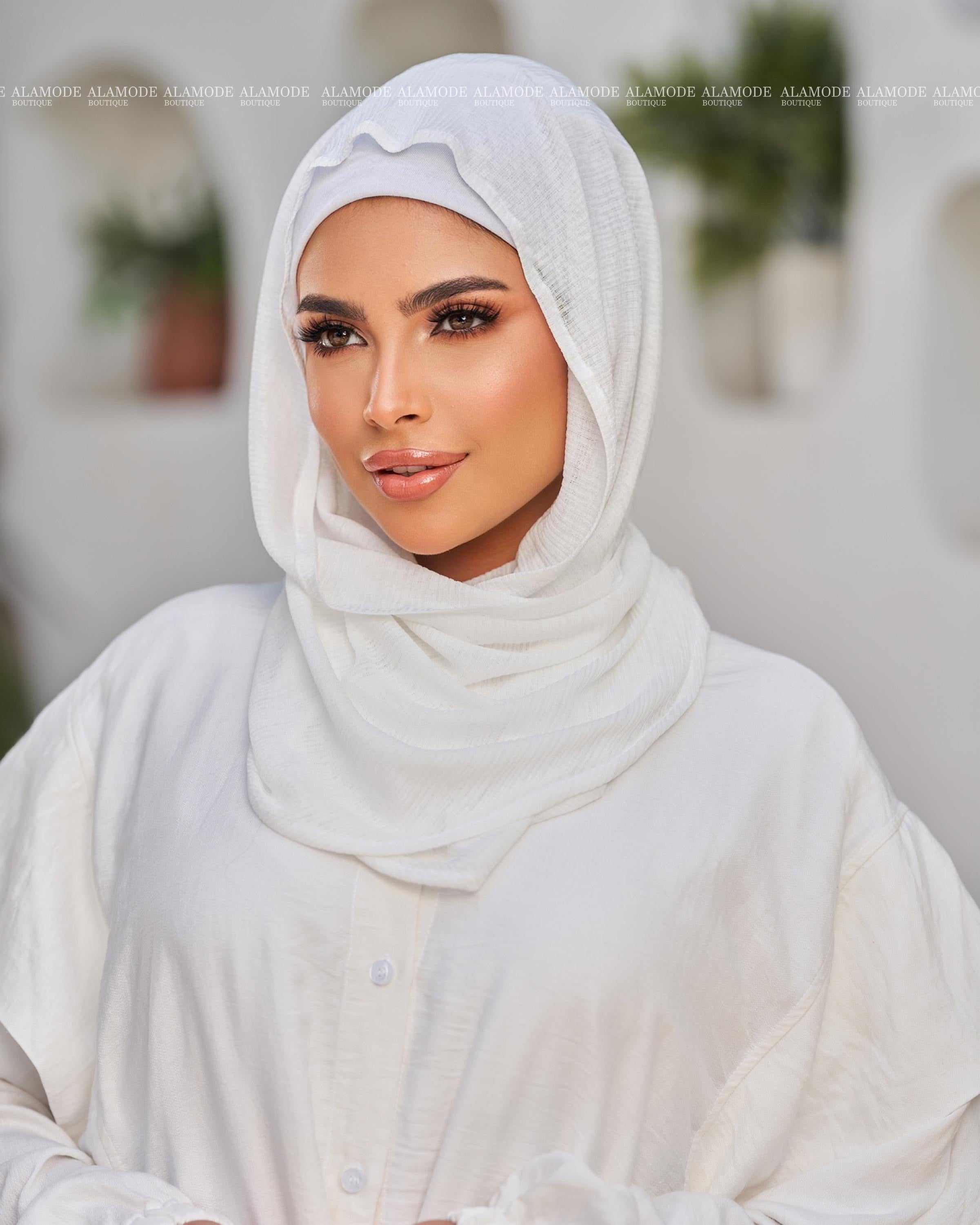 Offwhite Easy Scarf