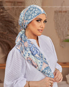 Blue Waves Mini Tie