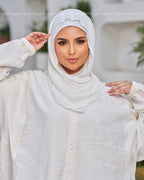 Offwhite Easy Scarf