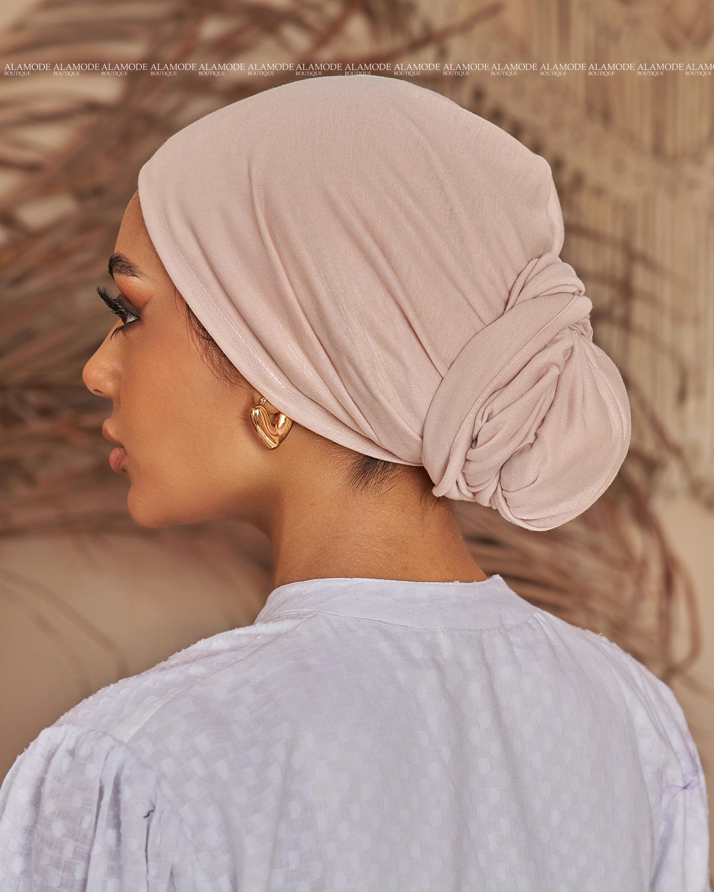 Nude Beige Back Twist