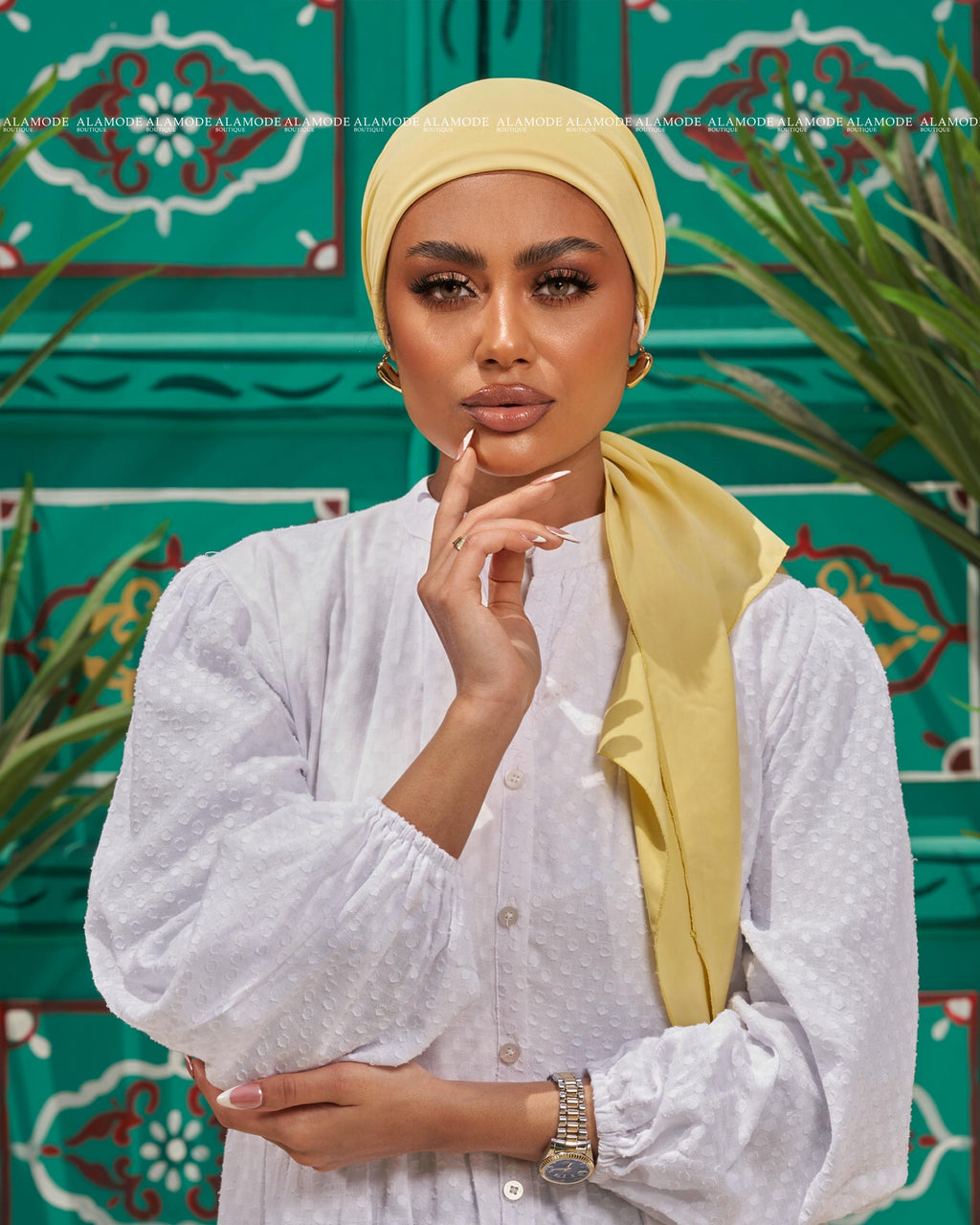 Butter Yellow Mini Tie