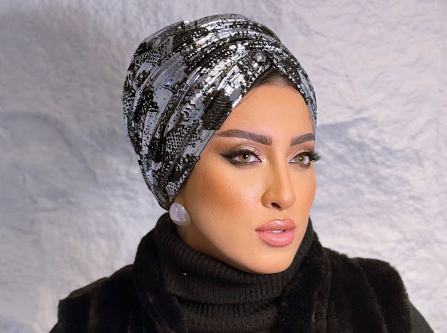 Silver/Black Mitallic