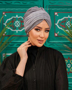 Grey Gradient Linked Drapped