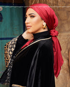 Maron  Mini Tie Satin