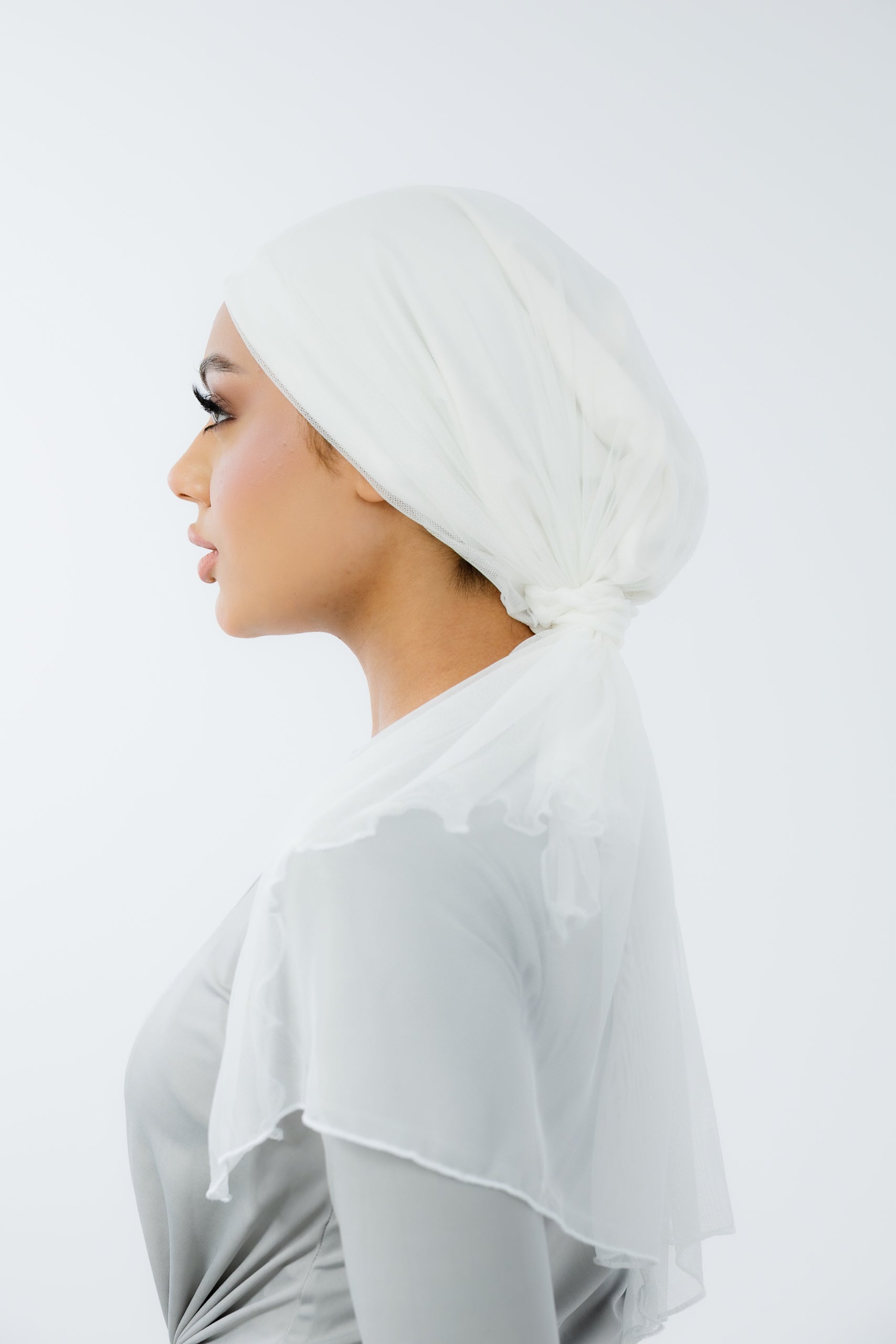 Tulle Swim Turban (1478)