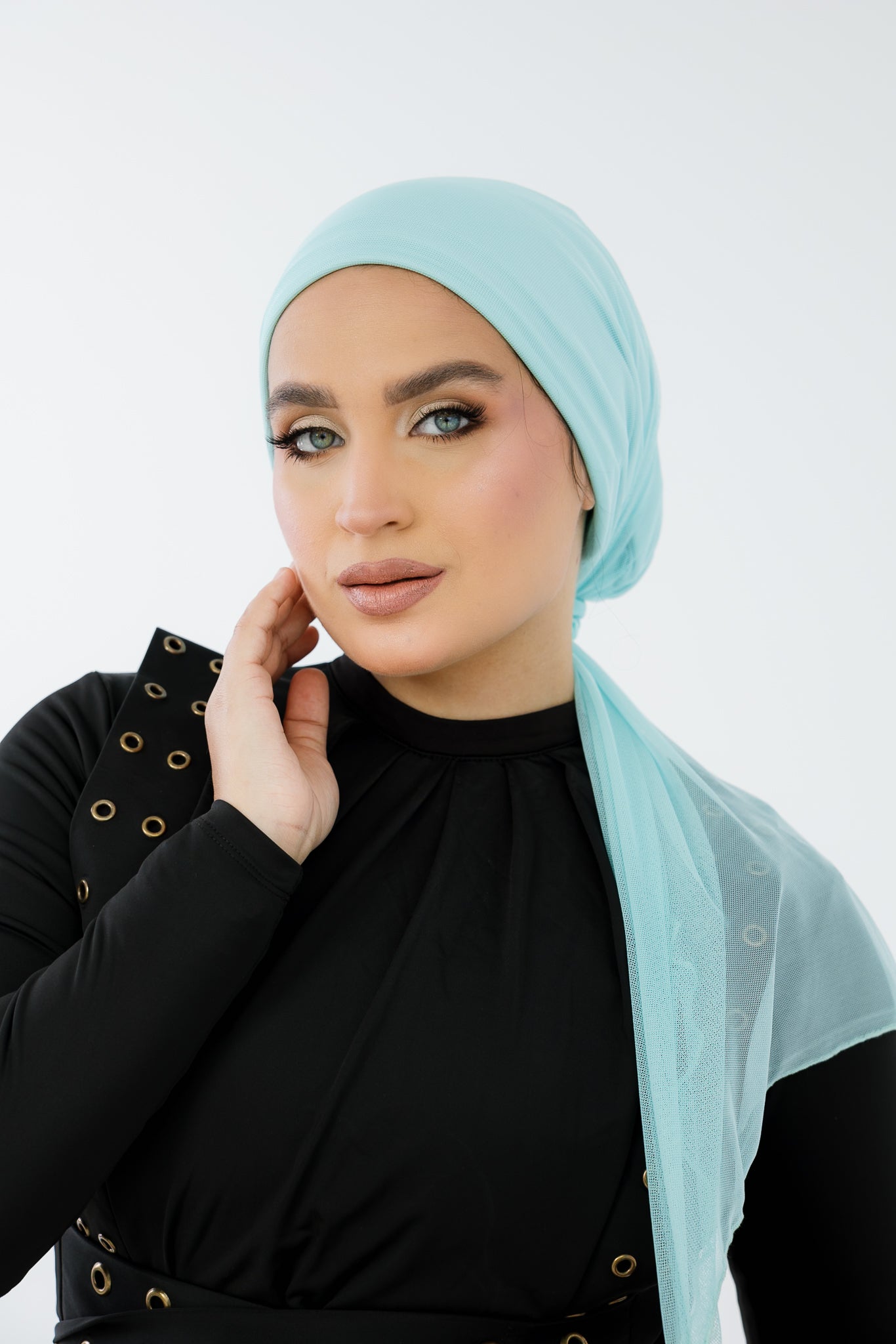 Tulle Swim Turban (2985)