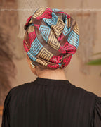 Brown Mix Colors Bow
