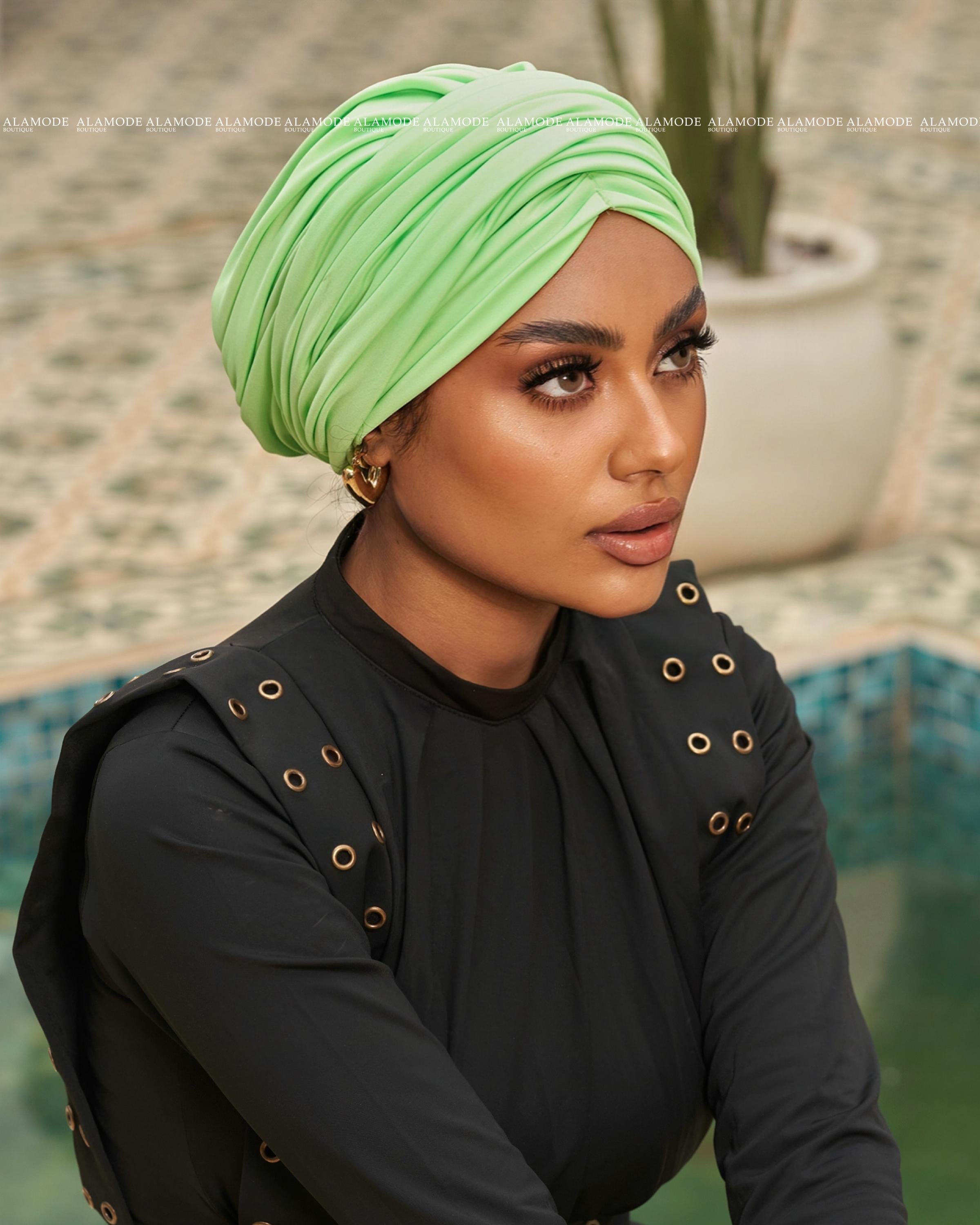 Lime Swim Linked Drapped