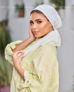Offwhite Chiffon Mini Tie