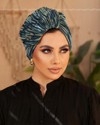 Blue Metallic Round up(1285)