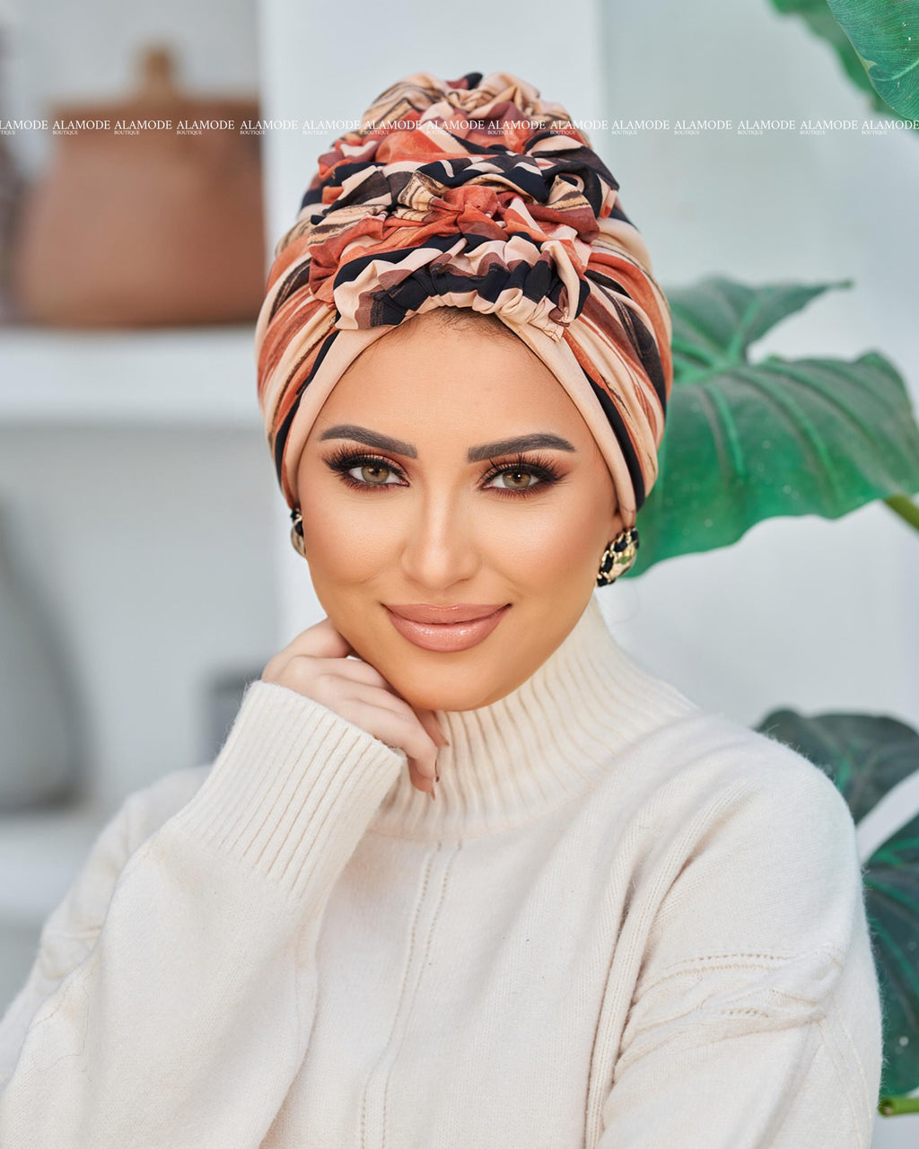 Della Fluffy Turban (2359)