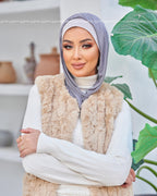 Grey Easy Scarf