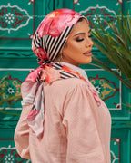 Stripe Flori Mini Tie