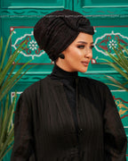 Black Soire Round Wing