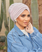 Powder Rose Linked Drapped