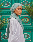 Mint Blue Mini Tie