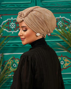 Gold Round Wing Turban
