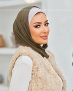 Olive Easy Scarf