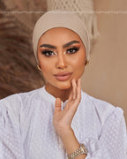 Beige Back Twist