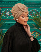 Gold Round Wing Turban