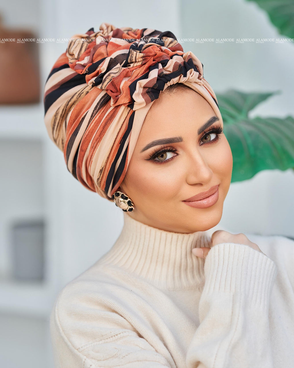 Della Fluffy Turban (2359)