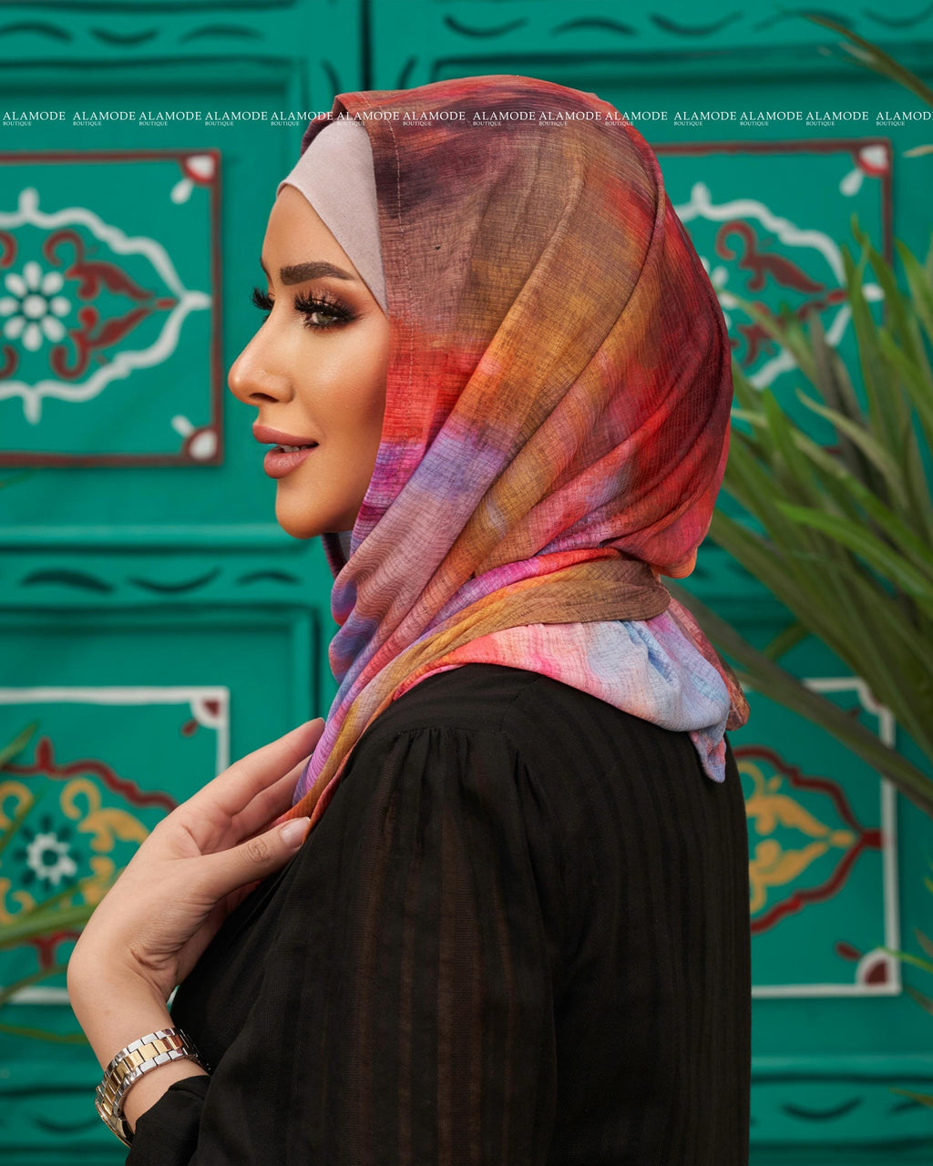 Eloise Gradient Easy Scarf 1