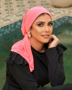 Coral Pink Joker Turban