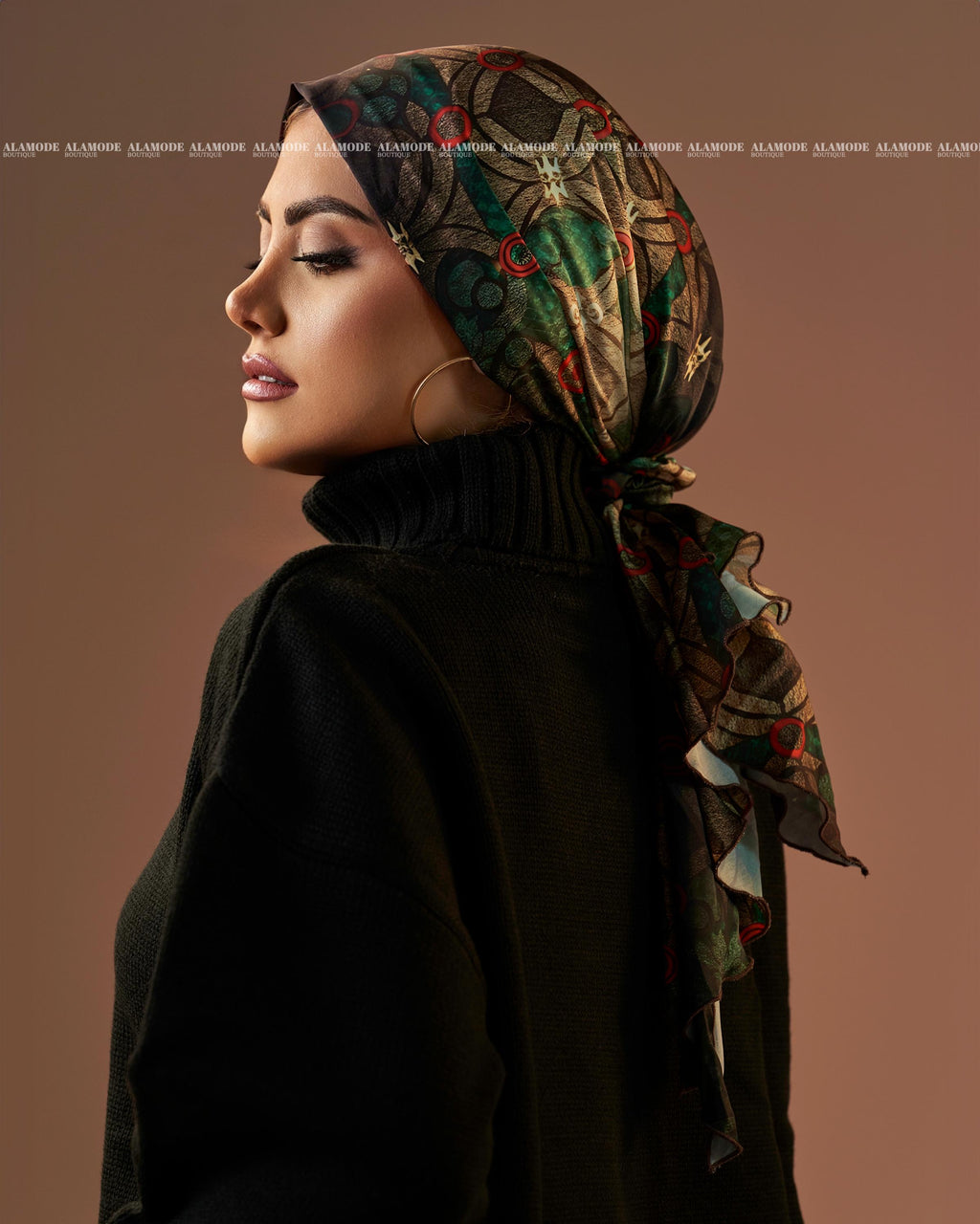 Mini Tie Printed (2081)