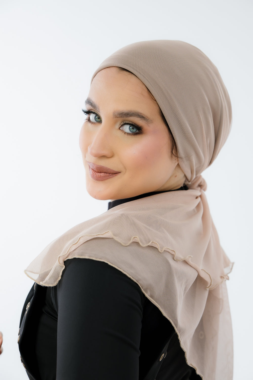 Tulle Swim Turban (2984)
