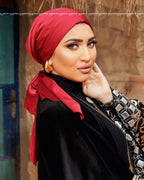 Maron  Mini Tie Satin